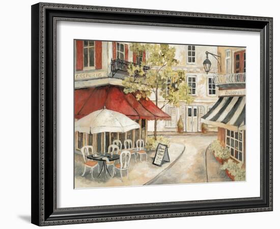 Daytime Café I-Charlene Olson-Framed Art Print