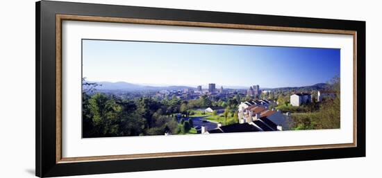 Daytime City Skyline Asheville Nc, USA-null-Framed Photographic Print