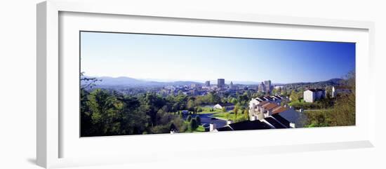 Daytime City Skyline Asheville Nc, USA-null-Framed Photographic Print