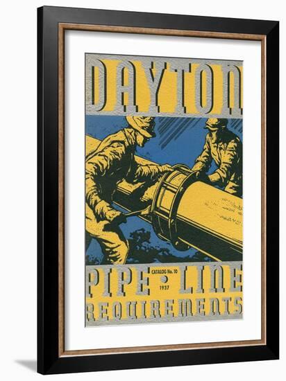 Dayton Pipeline Requirements Pamphlet-null-Framed Art Print