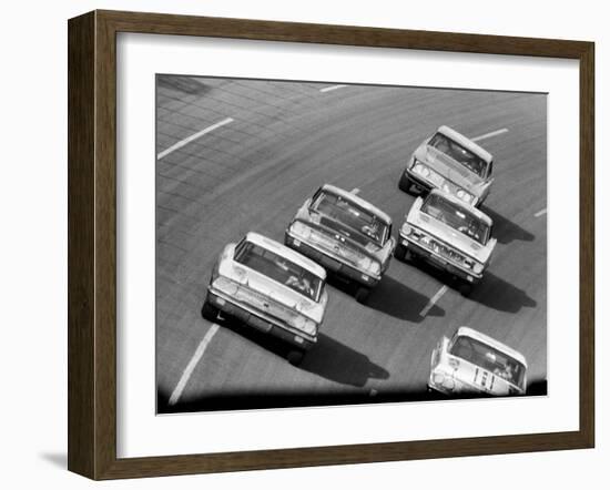 Daytona 500 in Progress-Michael Rougier-Framed Photographic Print