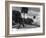 Daytona Beach, Florida - Beach Street View-Lantern Press-Framed Art Print