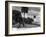 Daytona Beach, Florida - Beach Street View-Lantern Press-Framed Art Print