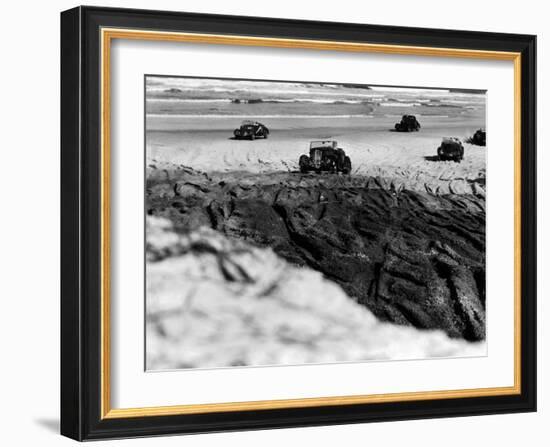 Daytona Beach Road Race-null-Framed Photo