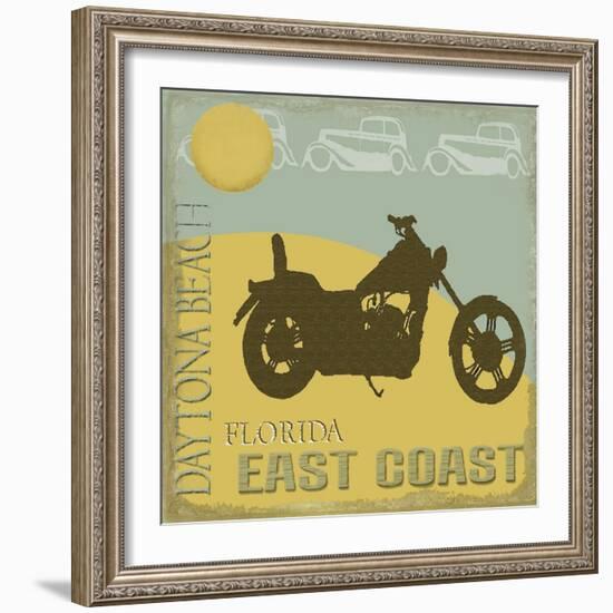 Daytona Beach-Karen Williams-Framed Giclee Print