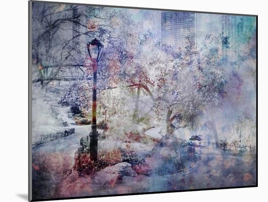 Dazzling Central Park-null-Mounted Giclee Print