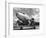 DC-3 in air field, Arizona-null-Framed Art Print