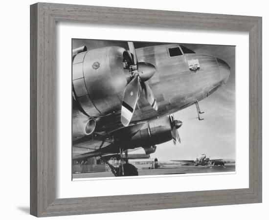 DC-3, Union Air Terminal, Burbank, California 1935-null-Framed Art Print