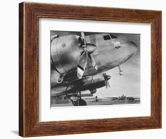 DC-3, Union Air Terminal, Burbank, California 1935-null-Framed Art Print