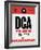 DCA Washington Luggage Tag 1-NaxArt-Framed Art Print