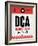 DCA Washington Luggage Tag 1-NaxArt-Framed Art Print