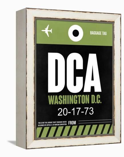 DCA Washington Luggage Tag 2-NaxArt-Framed Stretched Canvas