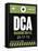 DCA Washington Luggage Tag 2-NaxArt-Framed Stretched Canvas