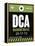 DCA Washington Luggage Tag 2-NaxArt-Framed Stretched Canvas