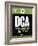 DCA Washington Luggage Tag 2-NaxArt-Framed Art Print