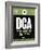 DCA Washington Luggage Tag 2-NaxArt-Framed Art Print