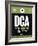 DCA Washington Luggage Tag 2-NaxArt-Framed Art Print