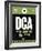 DCA Washington Luggage Tag 2-NaxArt-Framed Art Print