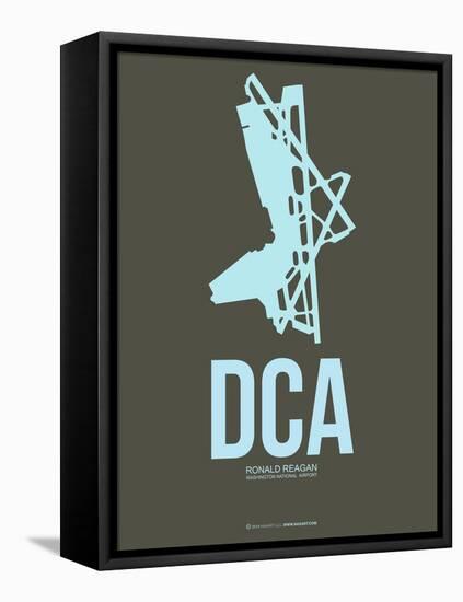 DCA Washington Poster 1-NaxArt-Framed Stretched Canvas