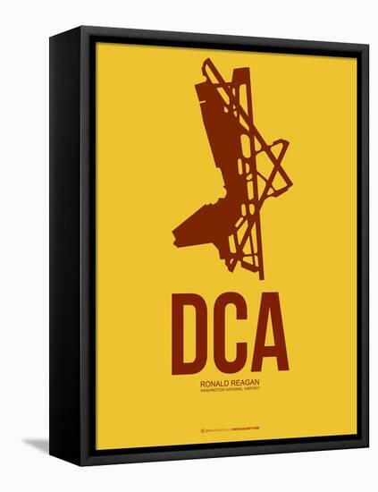 DCA Washington Poster 3-NaxArt-Framed Stretched Canvas