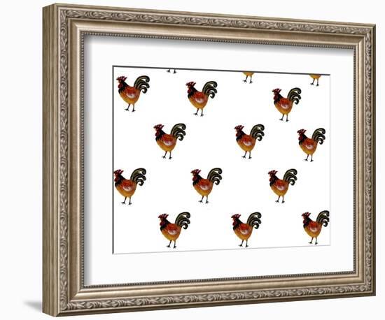 DDD_Blessings Chicken-Cheryl Bartley-Framed Giclee Print