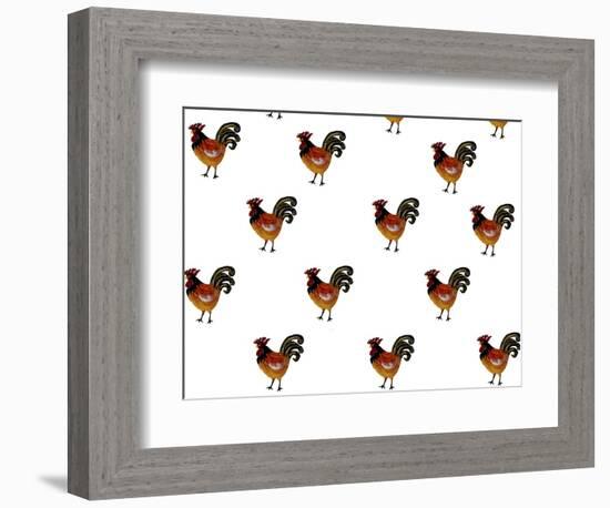 DDD_Blessings Chicken-Cheryl Bartley-Framed Giclee Print