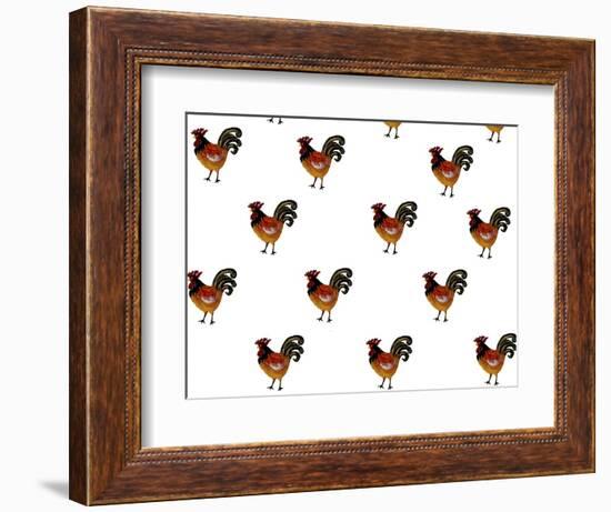 DDD_Blessings Chicken-Cheryl Bartley-Framed Giclee Print