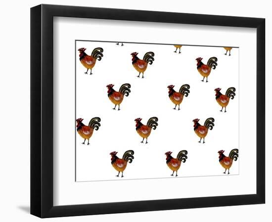DDD_Blessings Chicken-Cheryl Bartley-Framed Giclee Print