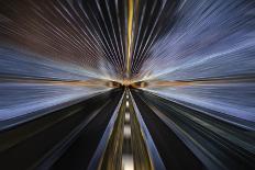 Tunnel Lights-ddmitr-Framed Premier Image Canvas
