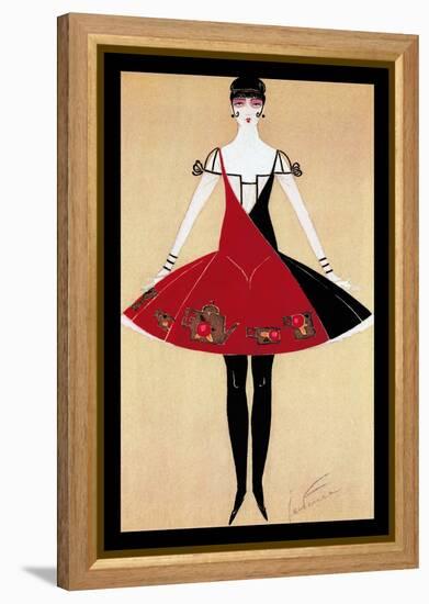 De Feure Deco-Vintage Lavoie-Framed Premier Image Canvas