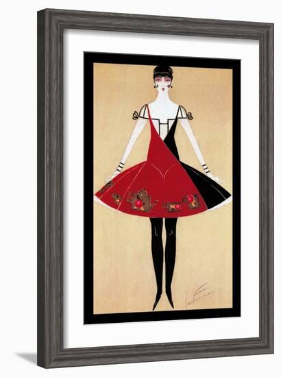 De Feure Deco-Vintage Lavoie-Framed Giclee Print