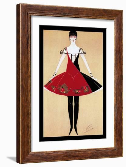 De Feure Deco-Vintage Lavoie-Framed Giclee Print