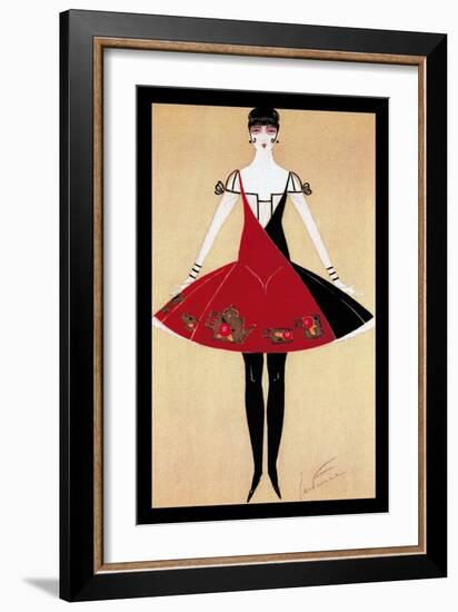 De Feure Deco-Vintage Lavoie-Framed Giclee Print