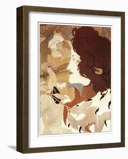 De Feure La Femme Fatale 1896-Vintage Lavoie-Framed Giclee Print