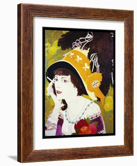 De Feure Smoking Woman III-Vintage Lavoie-Framed Giclee Print