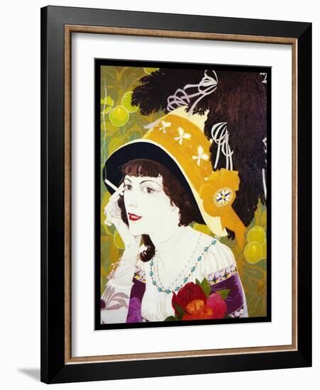 De Feure Smoking Woman III-Vintage Lavoie-Framed Giclee Print