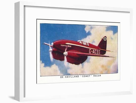 'De Havilland Comet Racer', 1938-Unknown-Framed Giclee Print