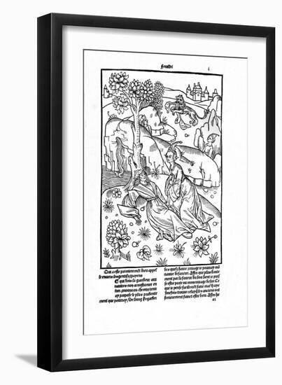 'De la généalogie des dieux', 1498-1499 (1947)-Giovanni di Boccace-Framed Giclee Print