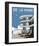 De La Warr Pavilion - Dave Thompson Contemporary Travel Print-Dave Thompson-Framed Art Print