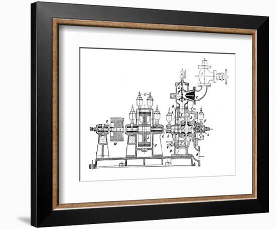 De Laval Steam Turbine-Mark Sykes-Framed Photographic Print