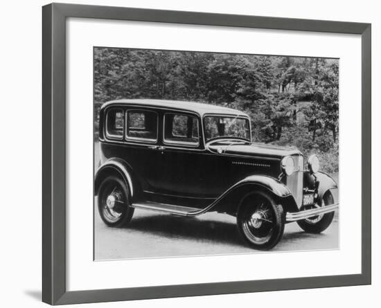 De Luxe Pordor Sedan-null-Framed Photographic Print