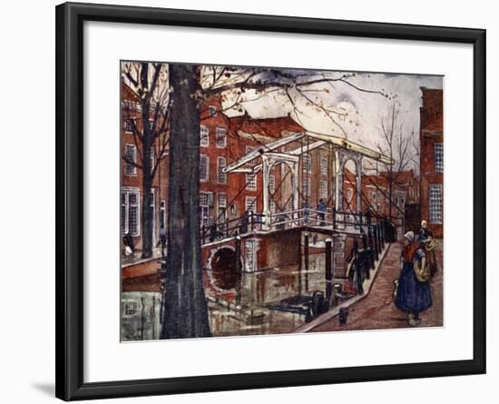 De Oude Rijn, Leiden, 1904-Nico Jungman-Framed Giclee Print