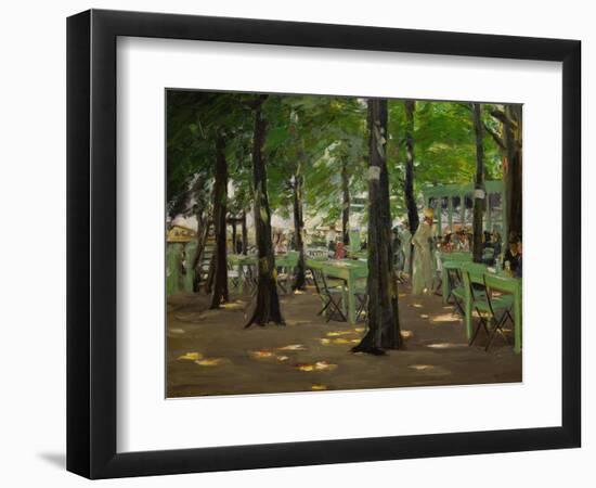 De Oude Vinck, Garden Restaurant in the Outskirts of Leiden, Netherlands, 1905-Max Liebermann-Framed Giclee Print