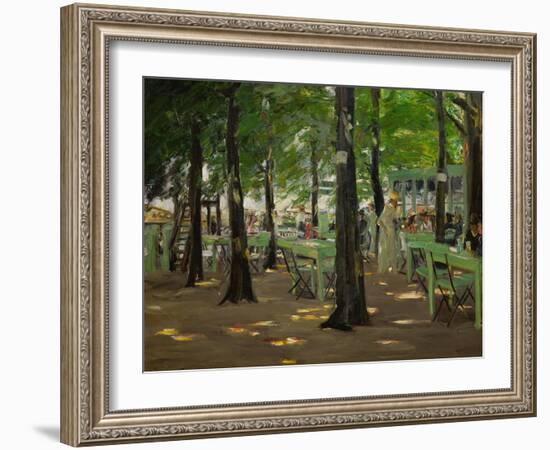 De Oude Vinck, Garden Restaurant in the Outskirts of Leiden, Netherlands, 1905-Max Liebermann-Framed Giclee Print