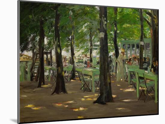 De Oude Vinck, Garden Restaurant in the Outskirts of Leiden, Netherlands, 1905-Max Liebermann-Mounted Giclee Print