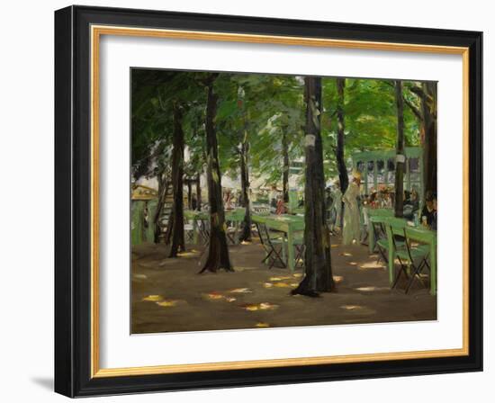 De Oude Vinck, Garden Restaurant in the Outskirts of Leiden, Netherlands, 1905-Max Liebermann-Framed Giclee Print