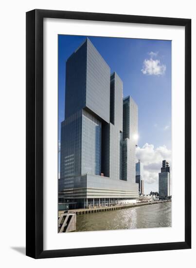 De Rotterdam, Wilhelminakade, Rotterdam, Netherlands, Europe-Ben Pipe-Framed Photographic Print