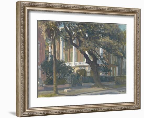 De Saussure House, Charleston, 2010-Julian Barrow-Framed Giclee Print