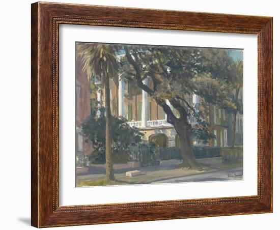 De Saussure House, Charleston, 2010-Julian Barrow-Framed Giclee Print