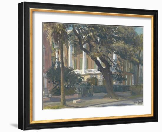 De Saussure House, Charleston, 2010-Julian Barrow-Framed Giclee Print